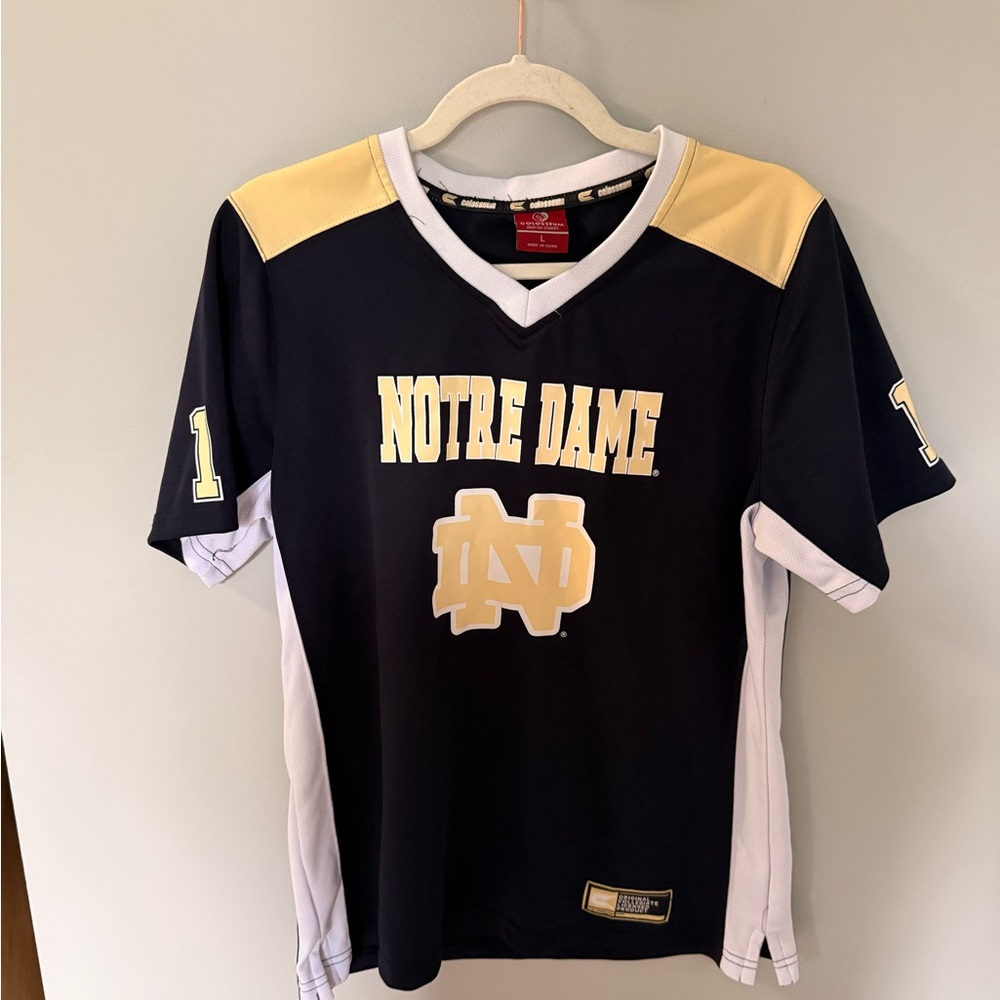 Notre Dame Fighting Irish Black & Gold Football Jersey